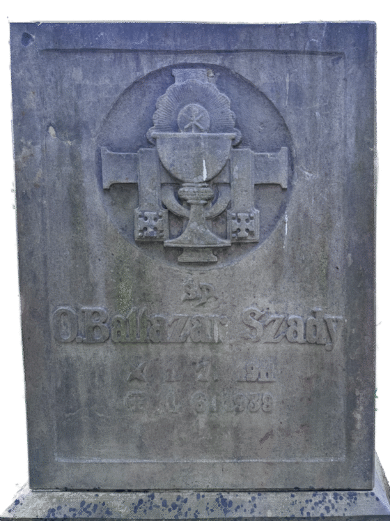 Nagrobek o. Baltazara Szadego OFM