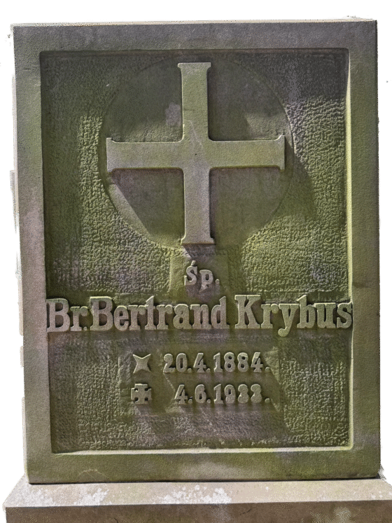 Nagrobek br. Bertranda Krybusa OFM