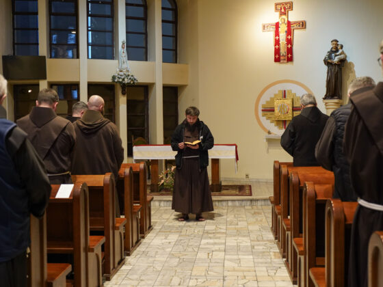 Wizyta Ministra Generalnego br. Massimo Fusarelliego OFM [DZIEŃ 1]