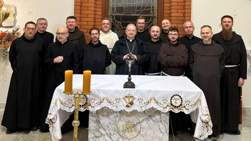 13.11.2024 - spotkanie przełożonych zakonów, zgromadzeń męskich archidiecezji katowickiej