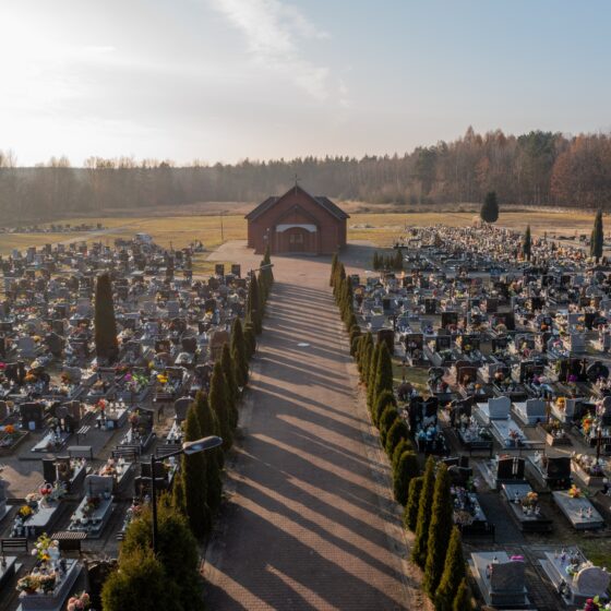 Cmentarz rzymskokatolicki w Rudzie Śląskiej-Kochłowicach (27.11.2024)