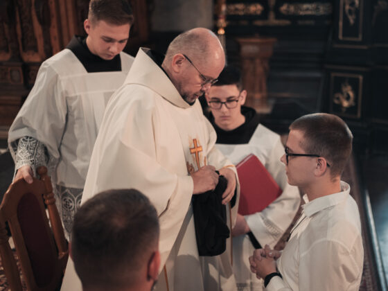 Obłóczyny Braci Mniejszych, Leżajsk, 16 września 2025 roku Fot.: Bartłomiej Zygmunt