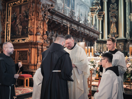 Obłóczyny Braci Mniejszych, Leżajsk, 16 września 2025 roku Fot.: Bartłomiej Zygmunt