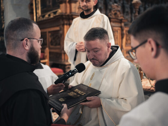 Obłóczyny Braci Mniejszych, Leżajsk, 16 września 2025 roku Fot.: Bartłomiej Zygmunt