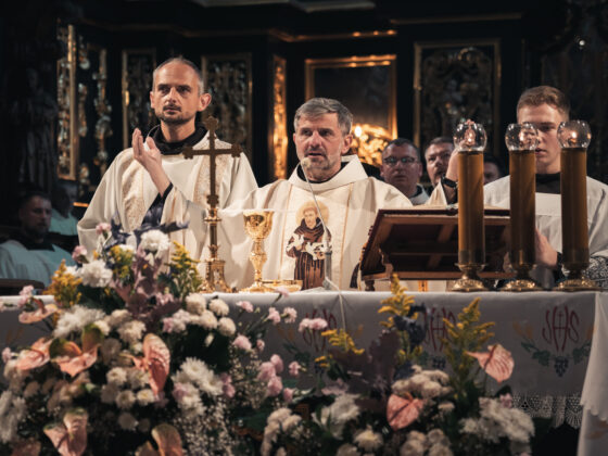 Obłóczyny Braci Mniejszych, Leżajsk, 16 września 2025 roku Fot.: Bartłomiej Zygmunt