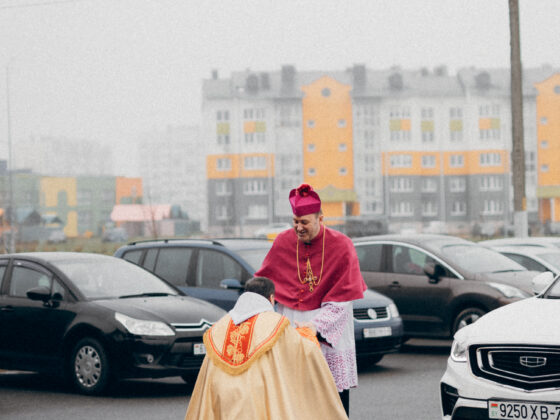 25. rocznica poświęcenia kościoła św. Antoniego z Padwy w Słucku na Białorusi, Fot.: Wiktor Wiedzień