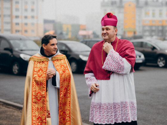 25. rocznica poświęcenia kościoła św. Antoniego z Padwy w Słucku na Białorusi, Fot.: Wiktor Wiedzień