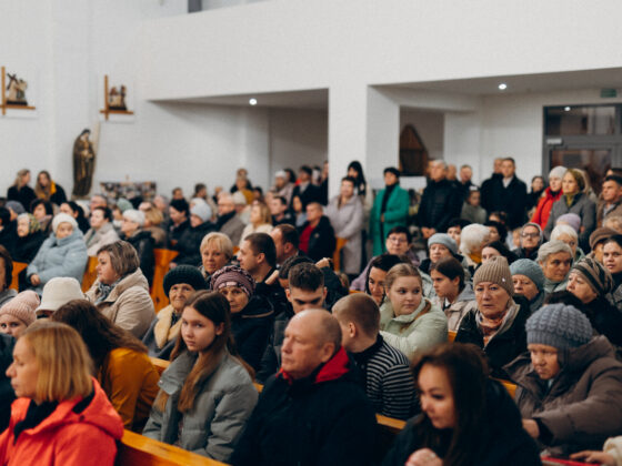 25. rocznica poświęcenia kościoła św. Antoniego z Padwy w Słucku na Białorusi, Fot.: Wiktor Wiedzień