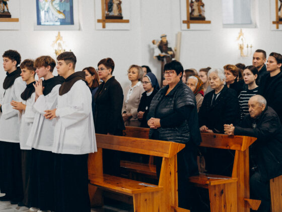 25. rocznica poświęcenia kościoła św. Antoniego z Padwy w Słucku na Białorusi, Fot.: Wiktor Wiedzień
