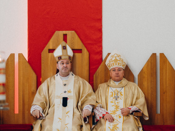 25. rocznica poświęcenia kościoła św. Antoniego z Padwy w Słucku na Białorusi, Fot.: Wiktor Wiedzień