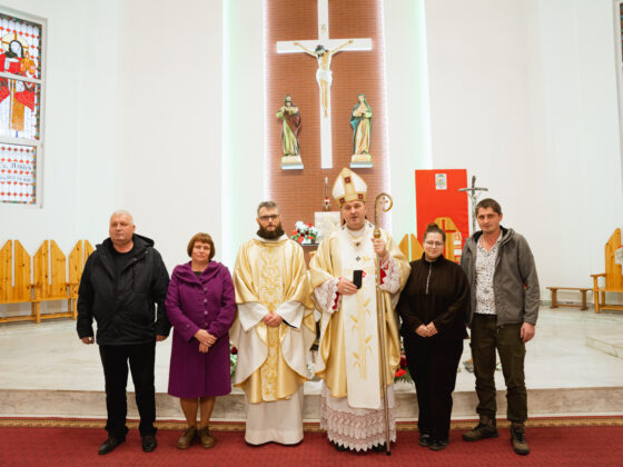 Święcenia prezbiteratu br. Aleksandra Leszczanki OFM, Słuck 7 listopada 2025 r., Fot.: Svetlana Labkovich