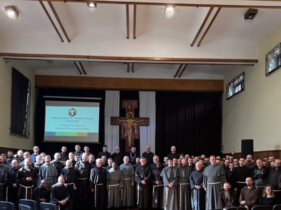 1 października 2026, Uroczysta Inauguracja Roku Formacyjnego i Akademickiego w Instytucie Teologicznym Studium Franciszkańskiego w Krakowie Fot. ITSF